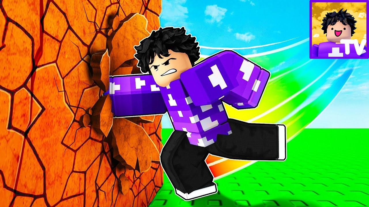 EVOLUÍ MEU SOCO PARA UM LEVEL IMPOSSÍVEL NO ROBLOX