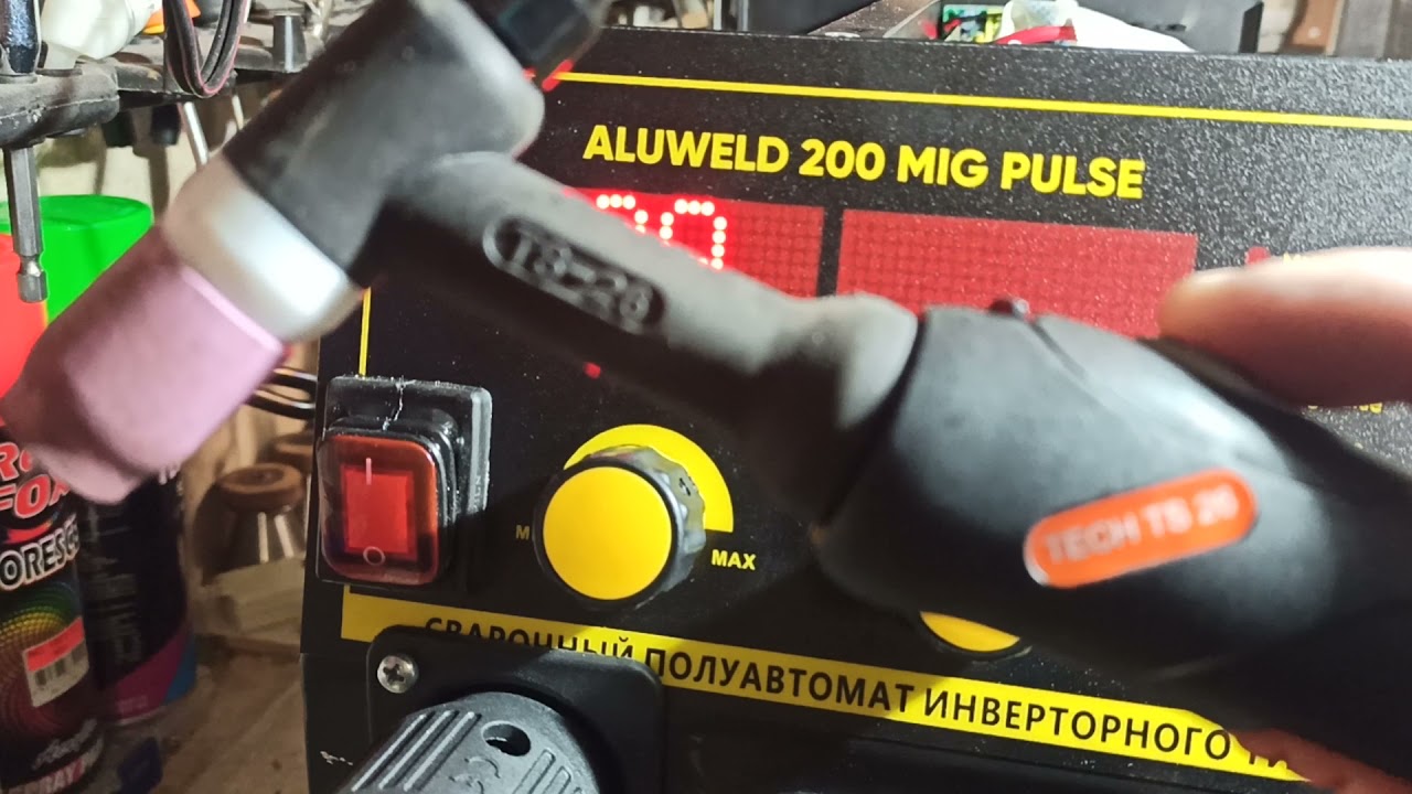 Доработка полуавтомата Start aluweld 200 mig pulse для tig сварки. Часть 4 не финал))