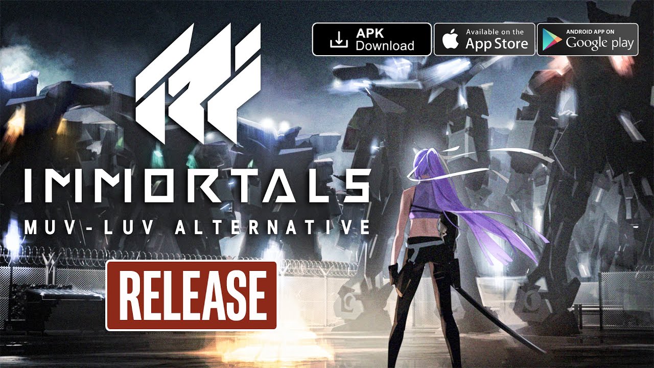 IMMORTALS MU-LUV ALTERNATIVE Gameplay Android First Look
