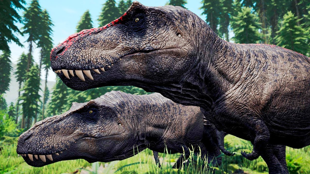 Família Tiranossauro Rex! Caçada Final! Spino vs Giga vs Rex (#3/FINAL) | The Isle Realismo | PT/BR
