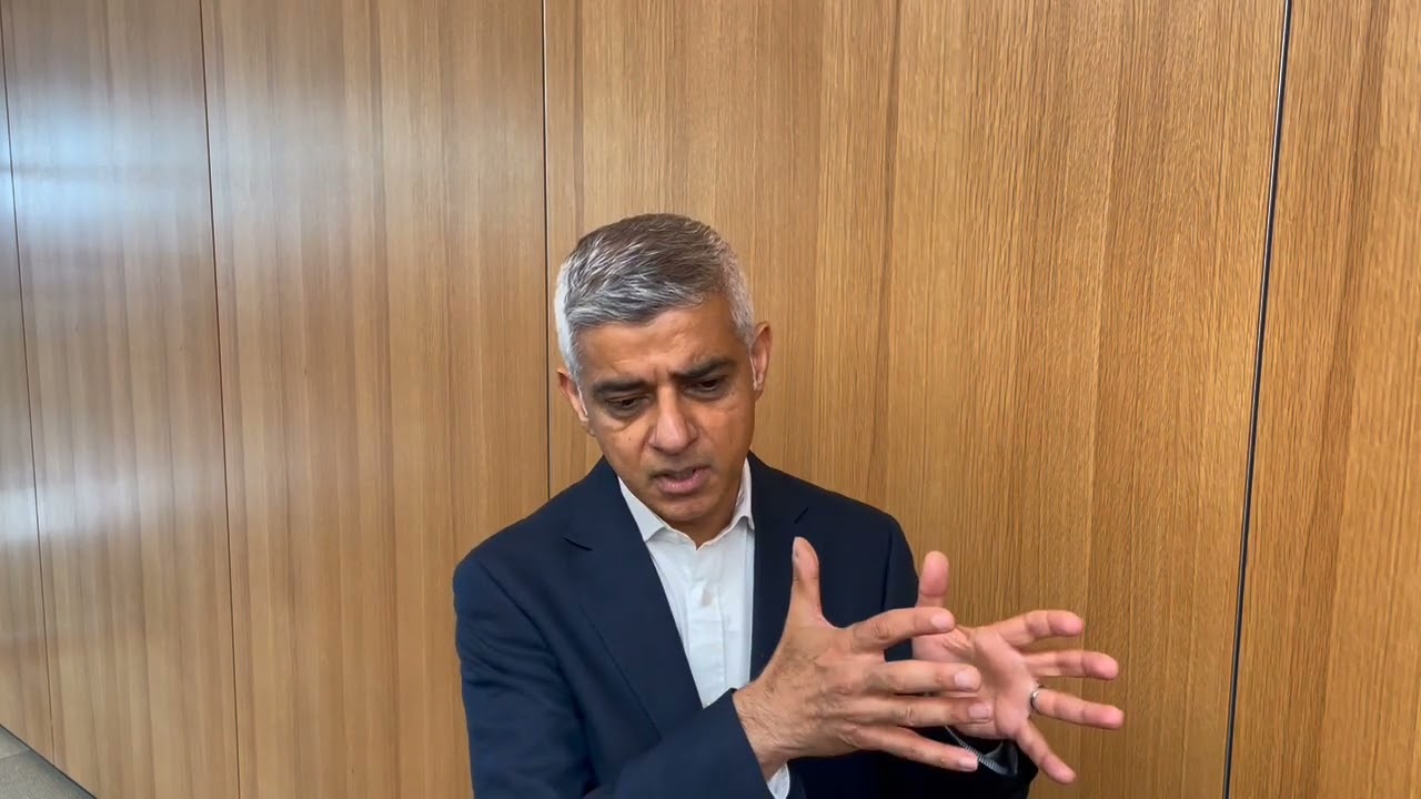 Video Sadiq Khan interviewed on two child benefit cap row