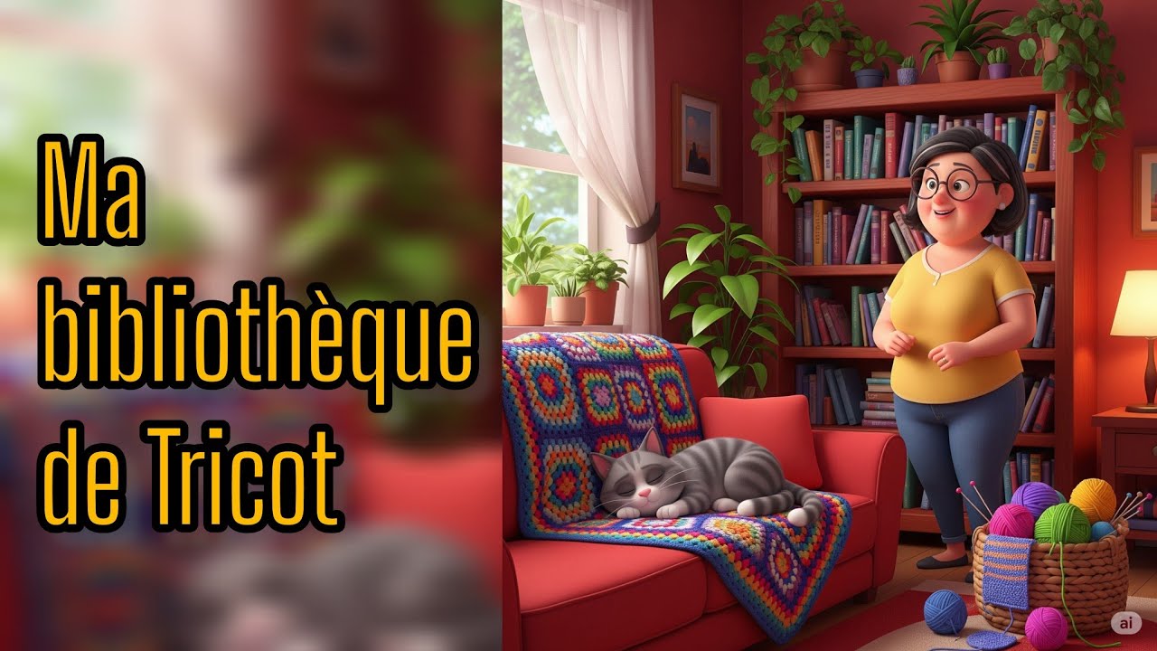 Ma bibliothèque Tricot 🧶🧶🧶