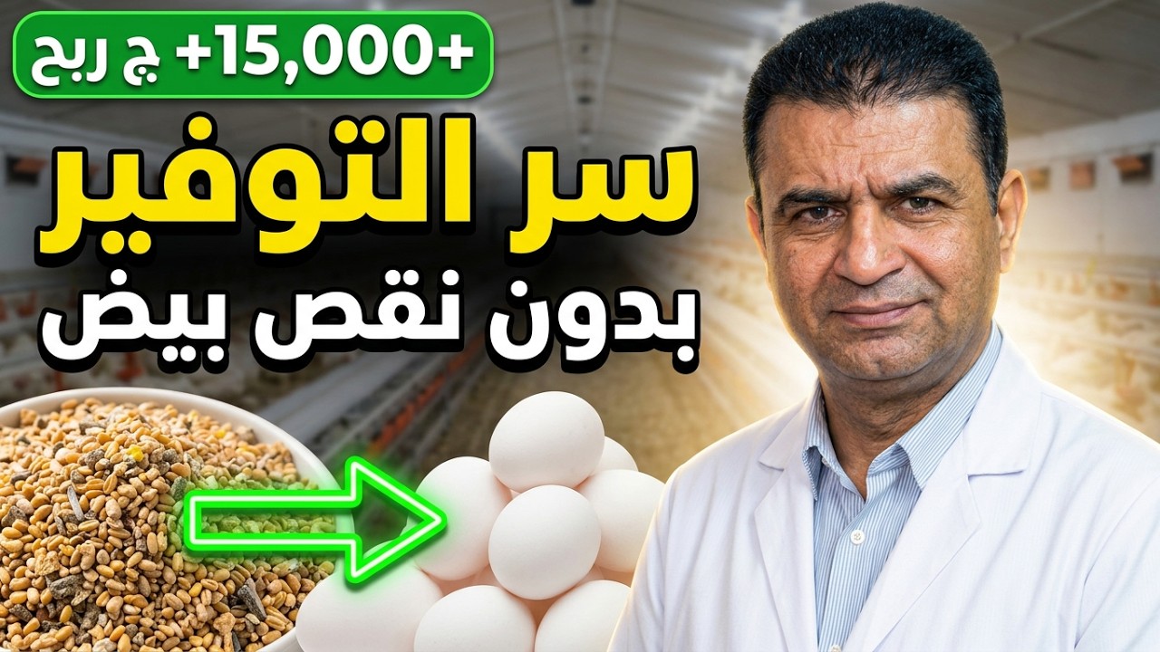 ازاى تقلل تكلفة العلف من غير ما يقل البيض؟ حلول عملية للمربي الذكي