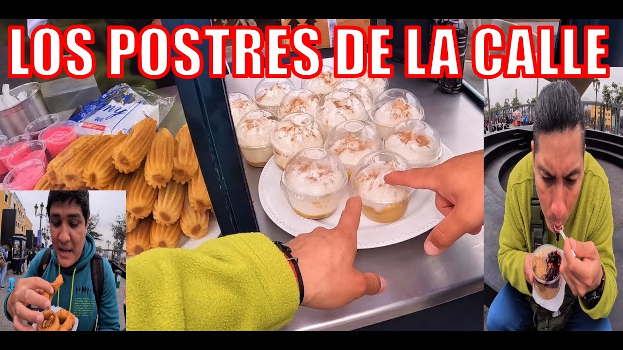 POSTRES CALLEJEROS en la alameda ft 