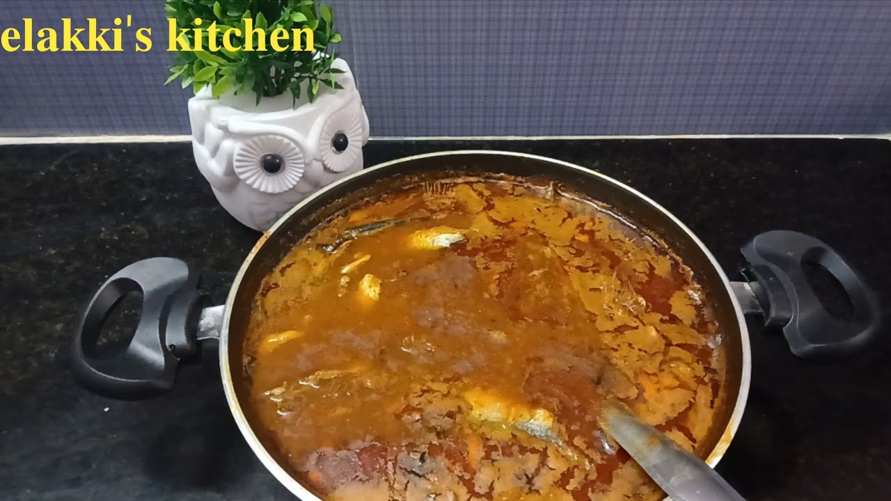  மத்தி மீன் குழம்பு🤤👌 recipe in tamil✨🥰