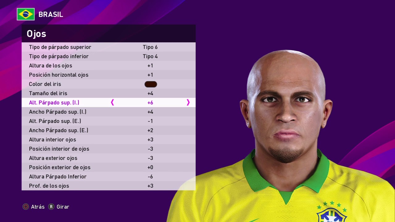 COMO CREAR A ROBERTO CARLOS EN PES 2020