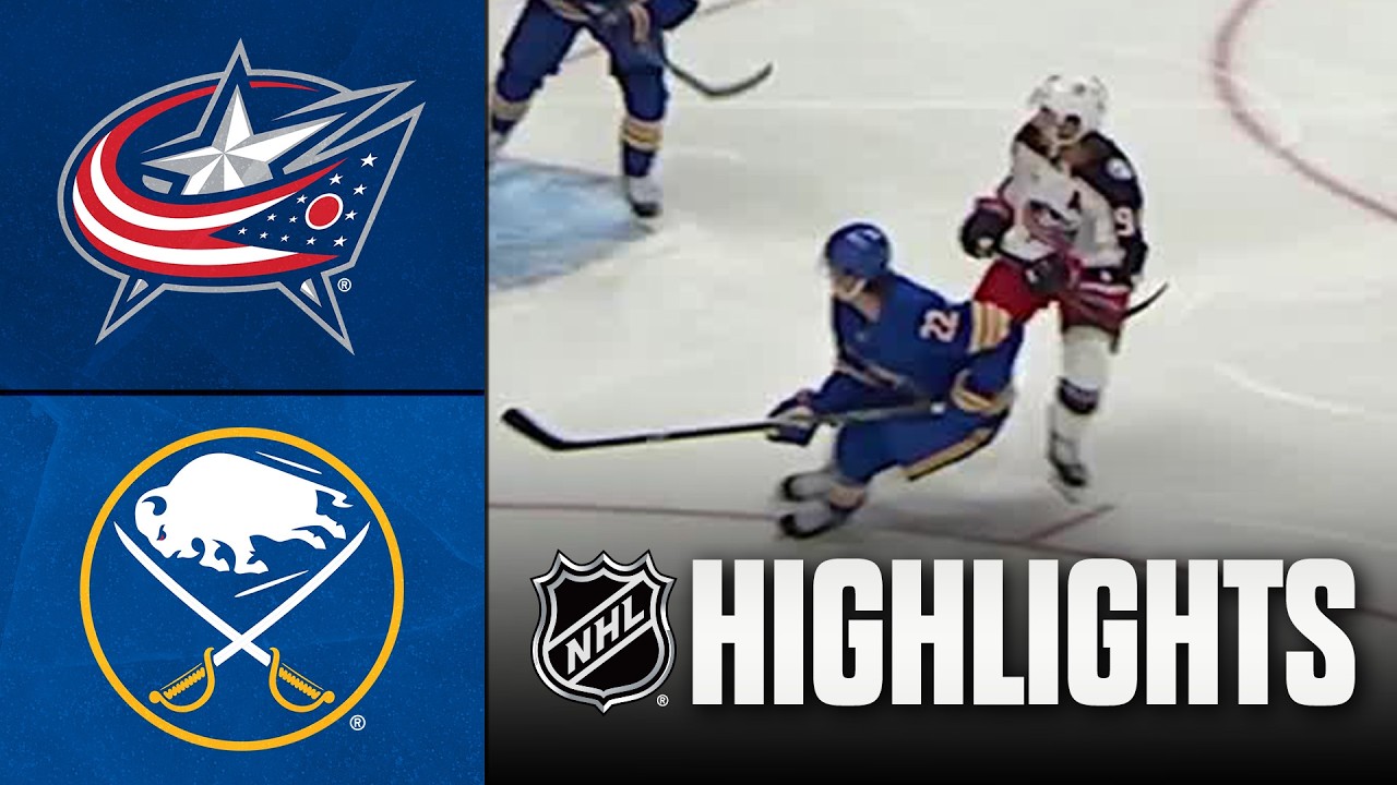 Blue Jackets vs. Sabres | NHL Preseason Highlights | Sep 22, 2026