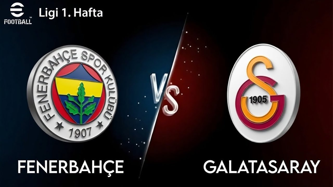 Fenerbahçe - Galatasaray | Pes Ligi 1. Hafta