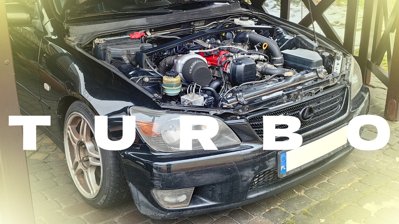 Mój lexus IS200 DOSTAŁ TURBO