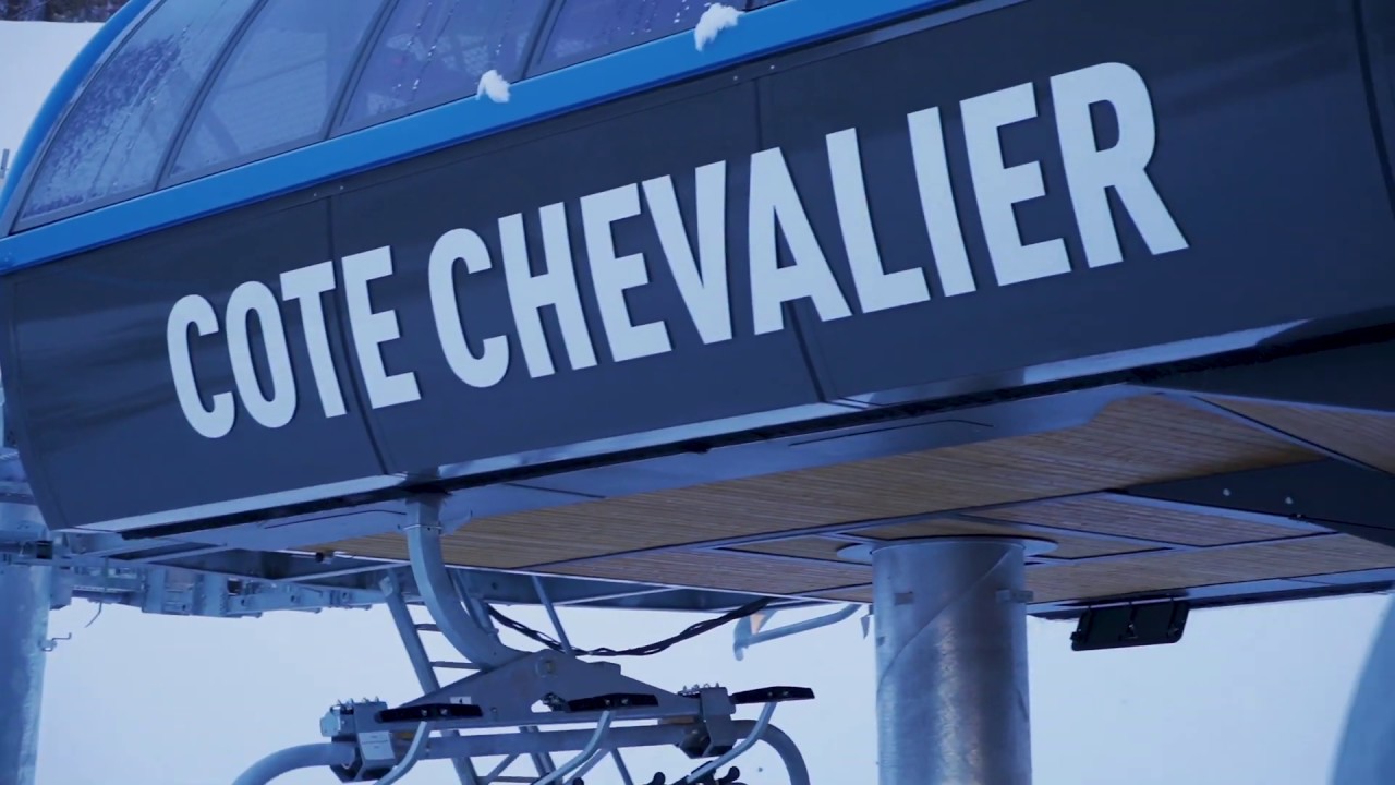 NOUVEAU TÉLÉSIÈGE COTE CHEVALIER - DOMAINE SKIABLE DE SERRE CHEVALIER