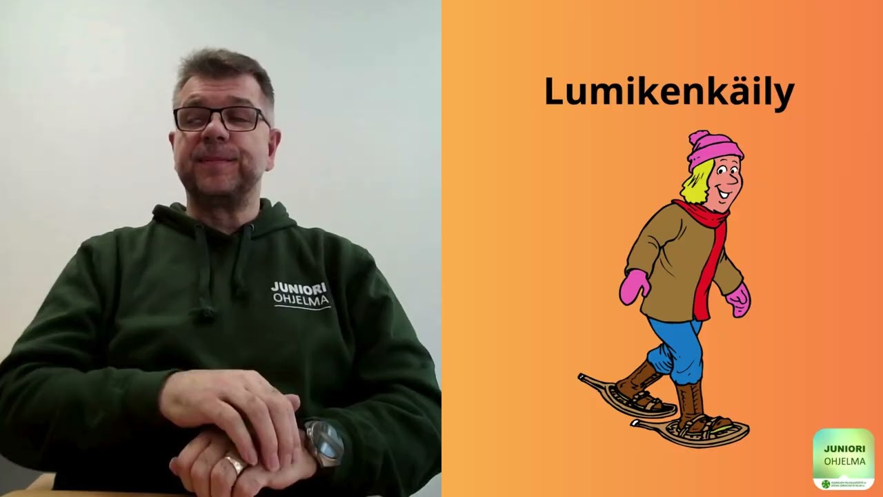 Juniori-ohjelma: Opitaan 12 viittomaa talviharrastuksesta