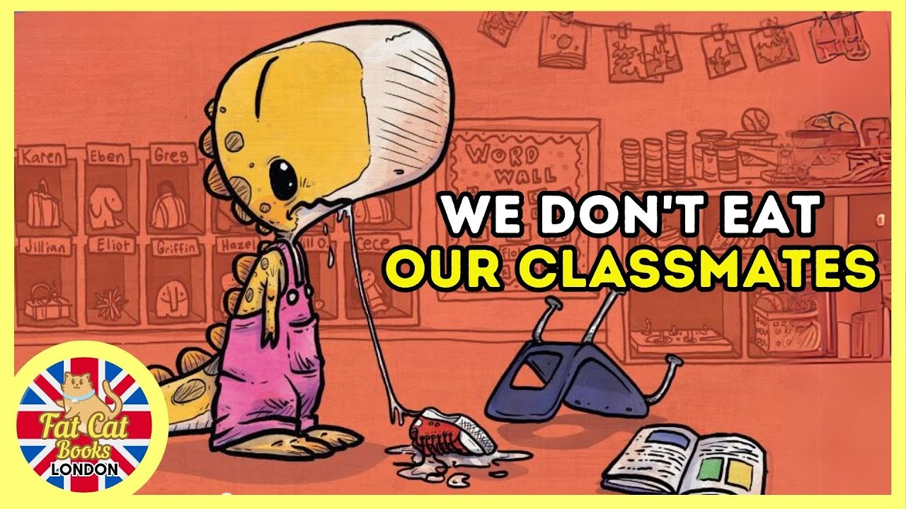 We don't eat our classmates, animated#readaloud #bedtimestories #storytime #kindergarten #toddlers