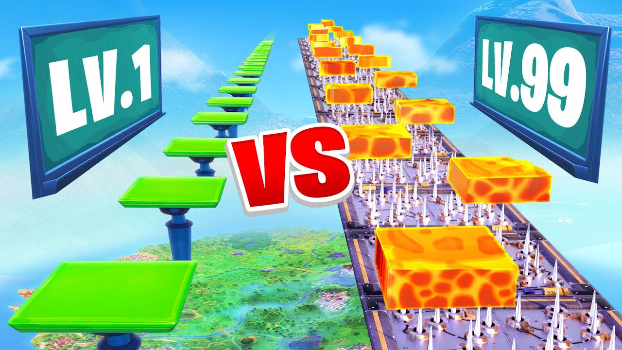 Worlds Hardest Fortnite Parkour School (Noob vs Pro)
