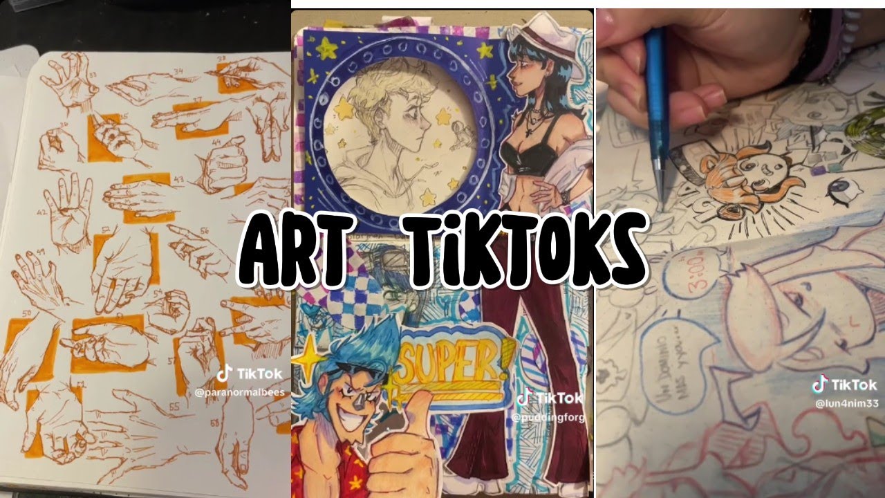 Art Tiktoks I saved 😄