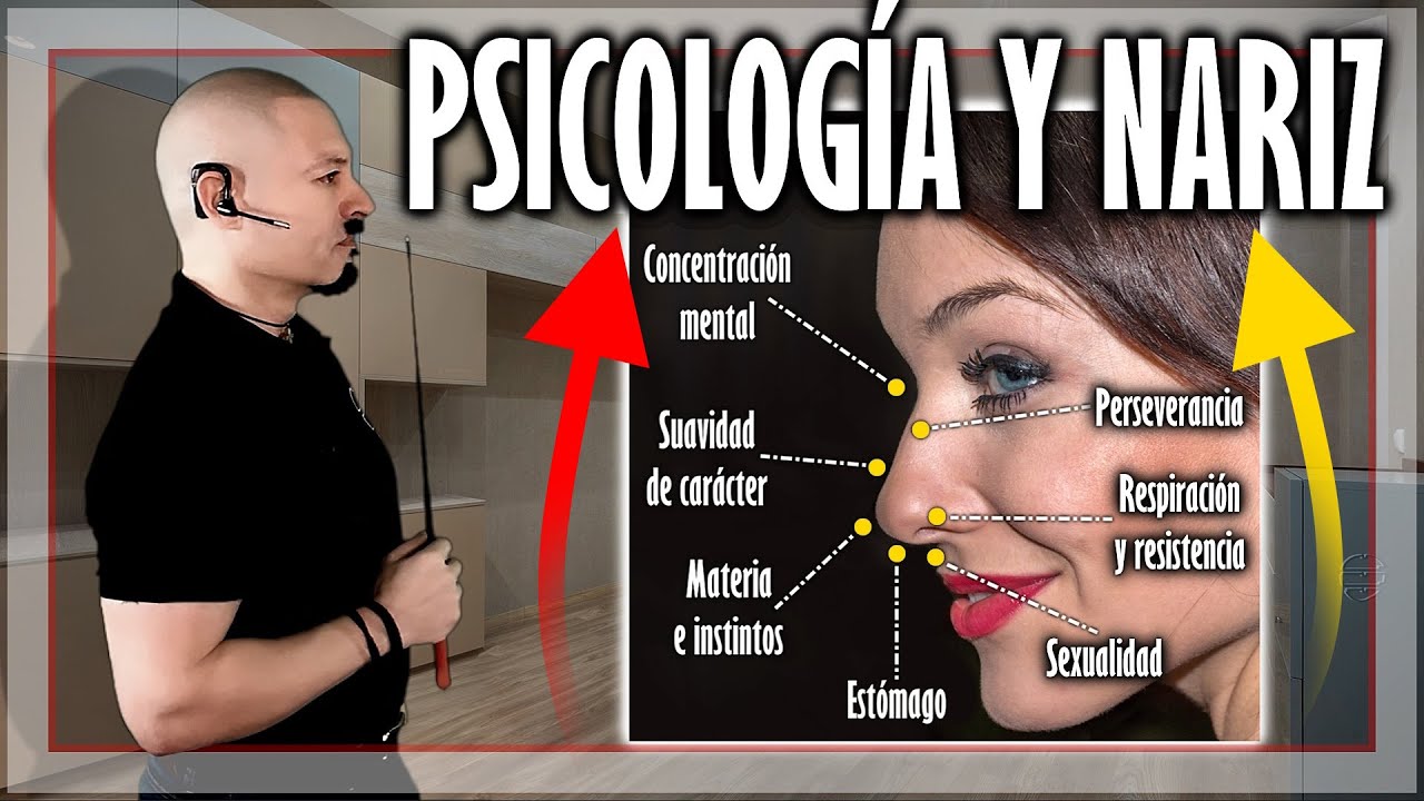 ⭕ SECRETOS DE LA NARIZ - Fisiognomía 2024