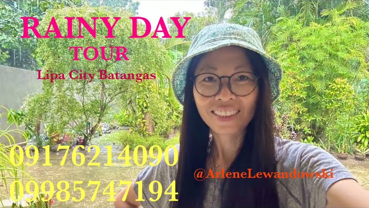 Vlog583: RAINY DAY TOUR AT OUR FARM | LIPA CITY BATANGAS PHILIPPINES