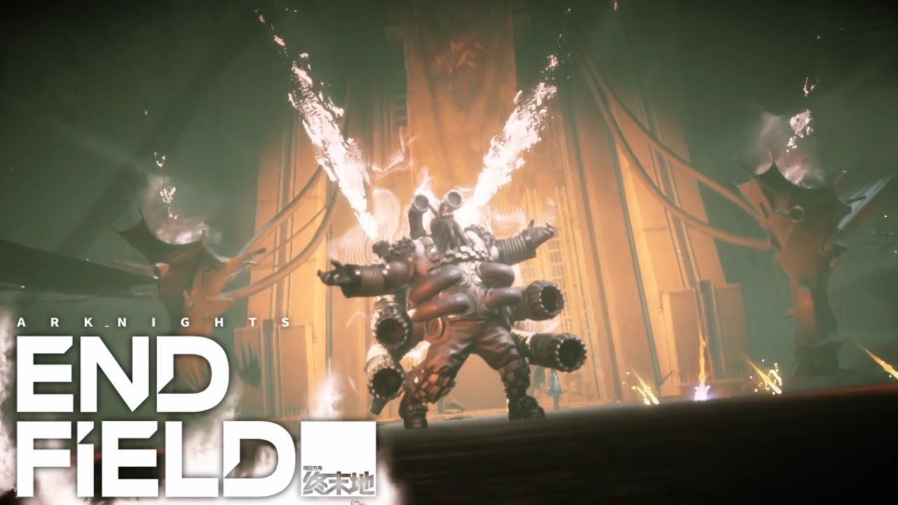 Endfield Rhodagn Boss fight | Arknights: Endfield (CBT)