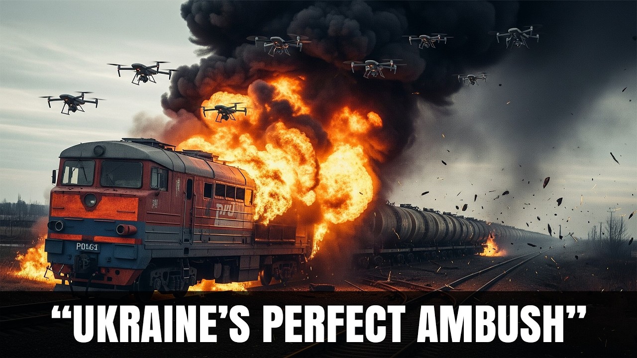 Ukraine WAITED for Russia&rsquo;s Fuel Train &mdash; Then EXECUTED the Perfect Ambush...
