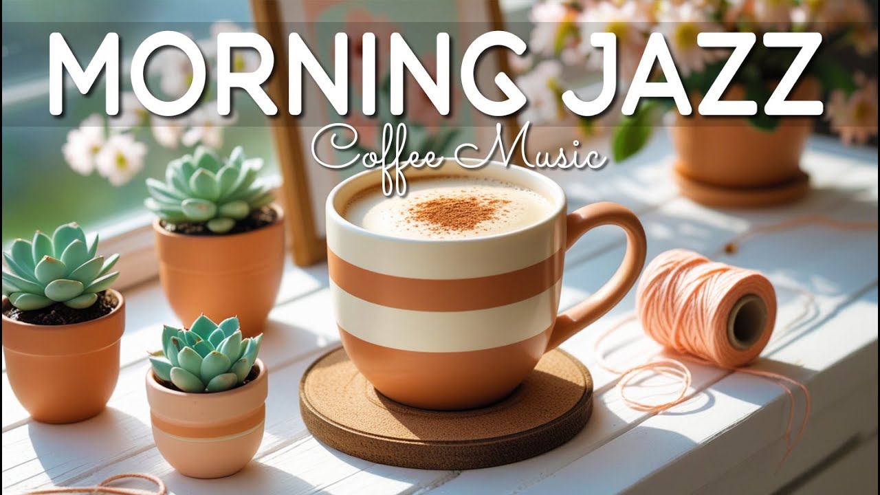 Happy Morning Jazz ☕ Relaxing Coffee Jazz Piano & Smooth Bossa Nova Piano for Positive Mood