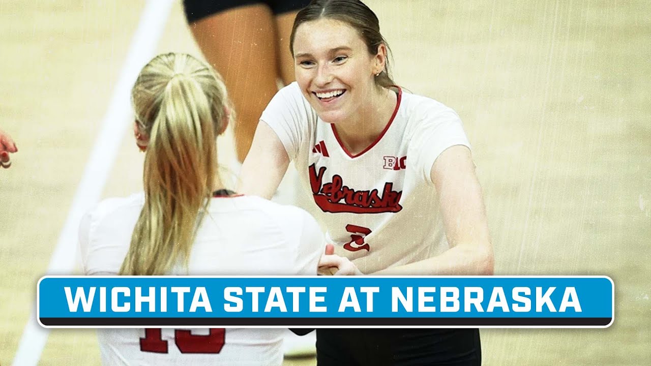 Witchita State at Nebraska | Sept. 14, 2024 | Big Ten Volleyball | B1G+ Encore