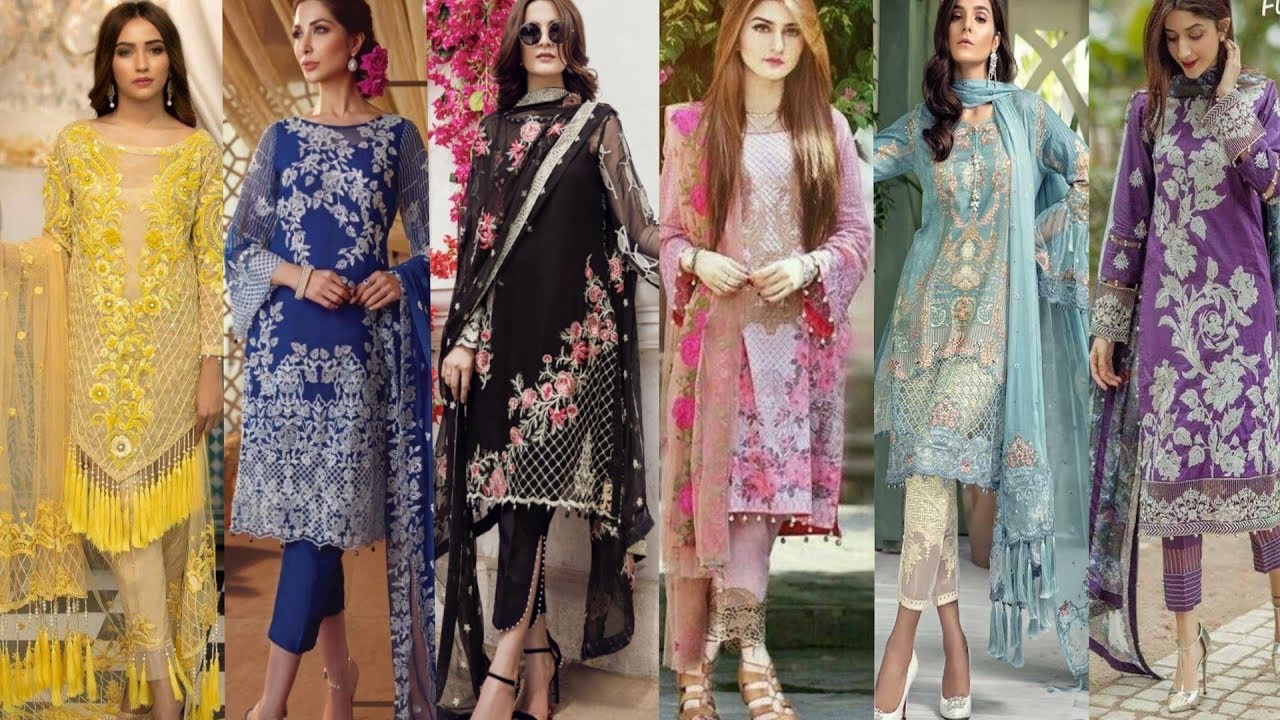Eid Special Latest Pakistani Chiffon Suits collection 2019 || Pakistani Chiffon Suits For Eid 2019||