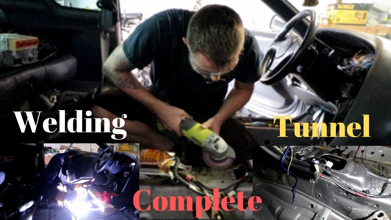 Auto to Manual Swap Welding Transmission Tunnel | MK4 Supra