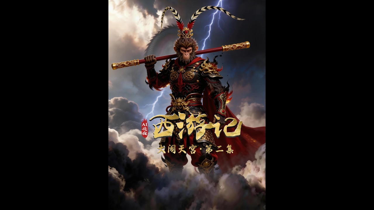 西游記 本視頻由 #即夢Seedance2.0 制作。大鬧天宮第二集，迎戰四大天王。#齊天大圣 #西游記 #孫悟空 #大鬧天宮