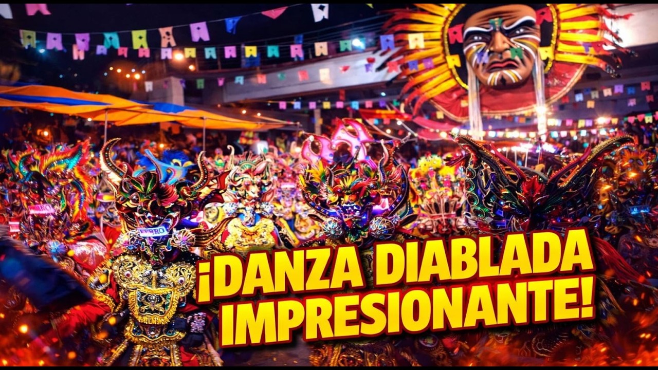 Diablada de Oruro 😈🔥 Tradición, fe y espectáculo