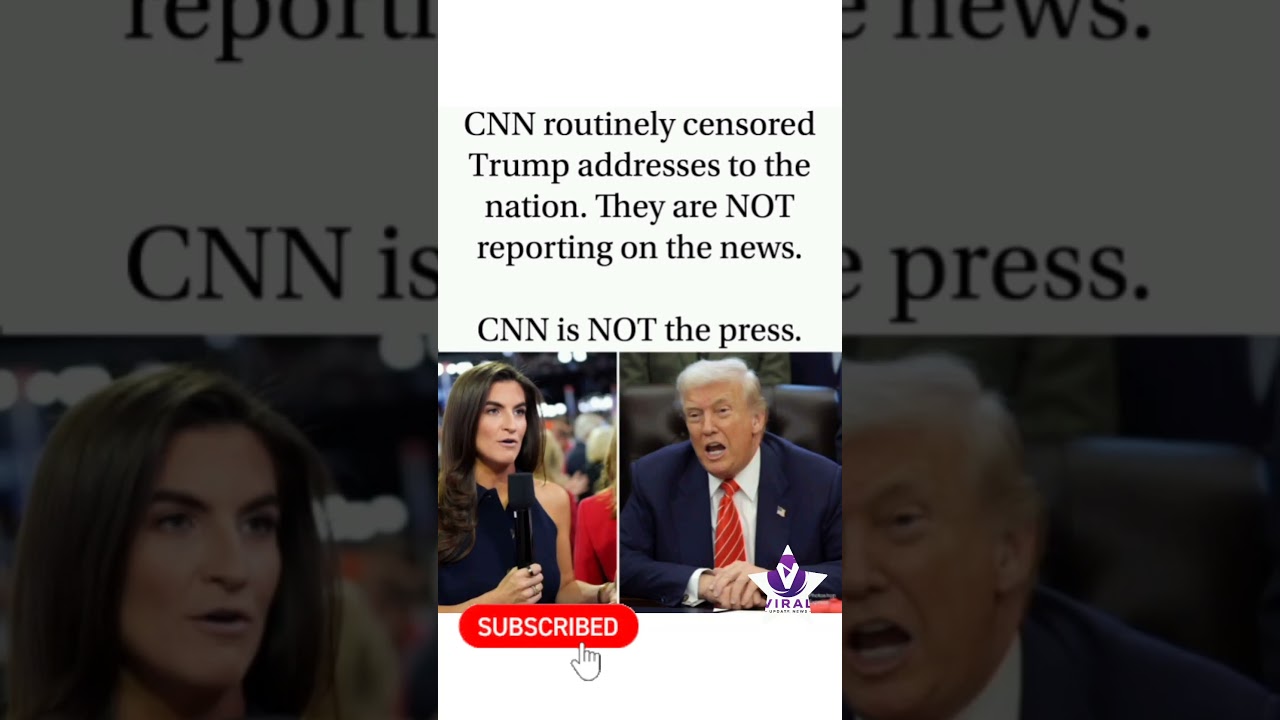 CNN FACES CRITICISM OVER ITS COVERAGE OF TRUMP&rsquo;S ADDRESSES#CNN #DonaldTrump #News #Media