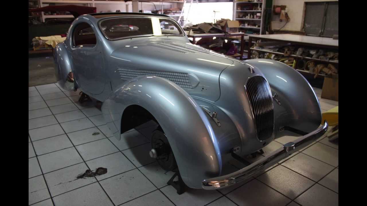 D.TESSIER - Restauration Talbot T23 carrosserie Figoni / Talbot T23 coachwork by FIGONI restoration