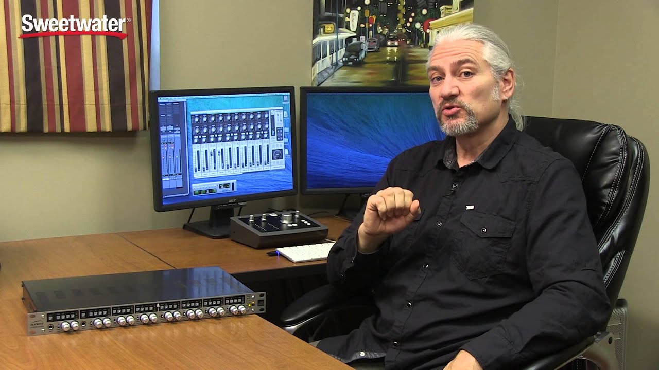 Sweetwater's Audient ASP880 Mic Preamp and A/D Converter Demo