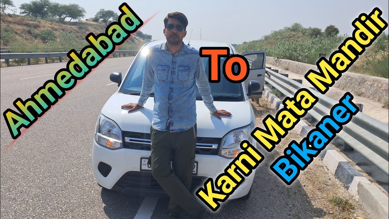Ahmedabad to Karni Mata Temple Bikaner 🛕| Roadtrip via Amritsar jamnagar expressway 🚗 | Travel Vlog 