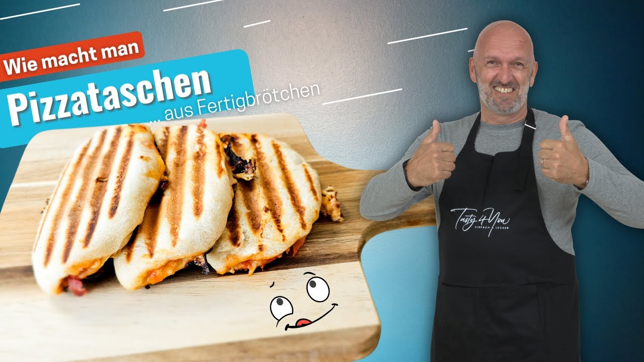 Pizzataschen im Kontaktgrill - einfach und lecker zubereitet!