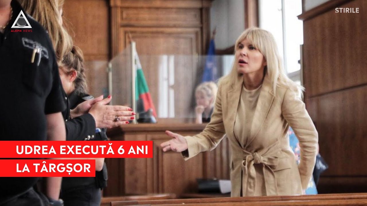 Udrea își va petrece următorii 6 ani în închisoare, la Târgșor