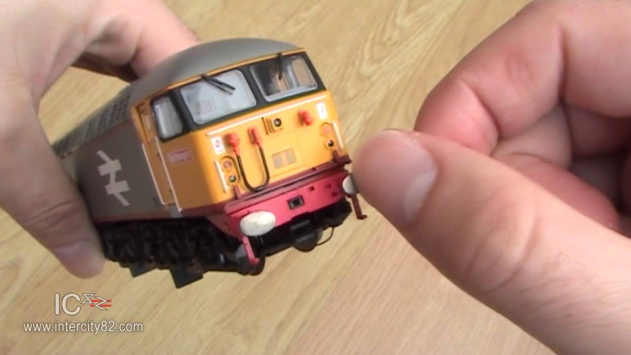 Opening the Class 56 from Hornby