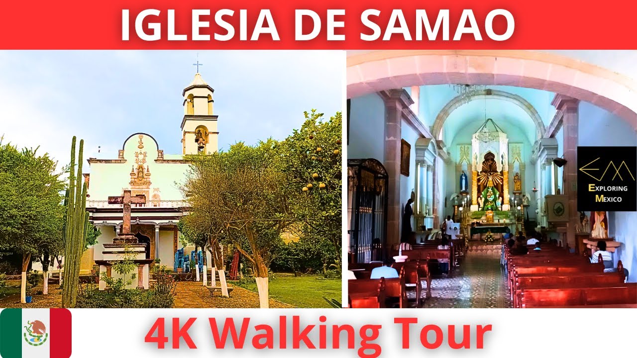 SANTA MARIA DEL ORO Iglesia Atrapada en el Tiempo 4K Walking Tour | Nayarit 🇲🇽