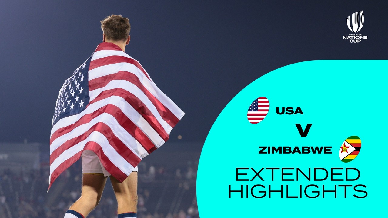 A BIG home win 🇺🇸 | USA v Zimbabwe | Nations Cup 2026 | Match Highlights