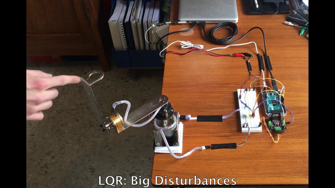 Rotary Inverted Pendulum: Swing Up and Stabilization