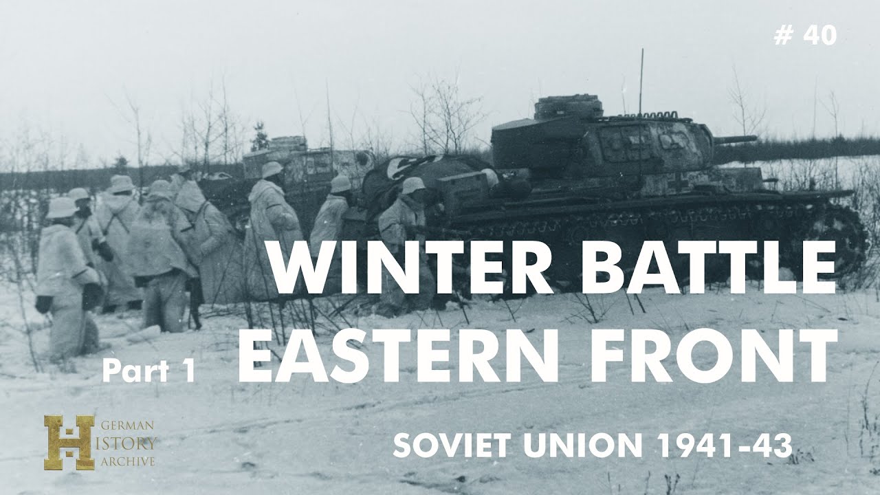 40 #SovietUnion 1941-43 ▶ Winter Battle Eastern Front (1/2) Ostfront Winterschlacht im Osten