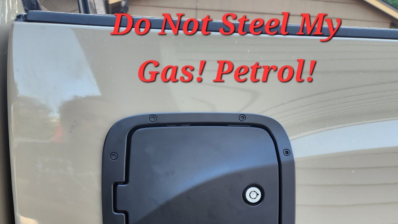 Toyota Tacoma-Install Gas Door Lock