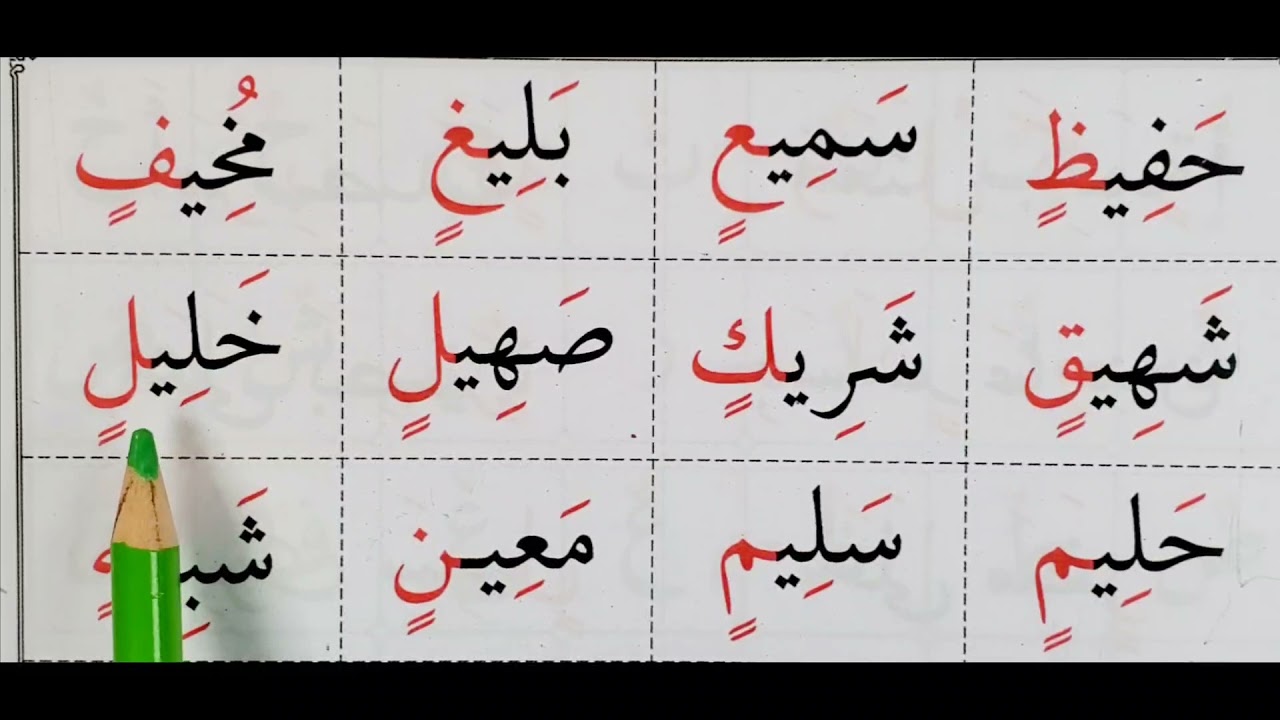 Page #87a The Greenbook معلم القراءة العربية مع قاعدة بغدادية