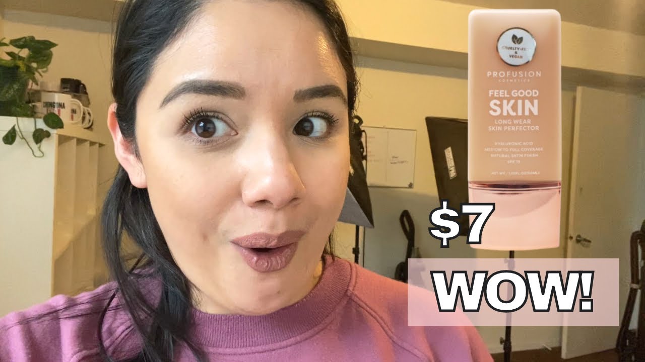 PROFUSION FEEL GOOD SKIN FOUNDATION | DRY SKIN REVIEW