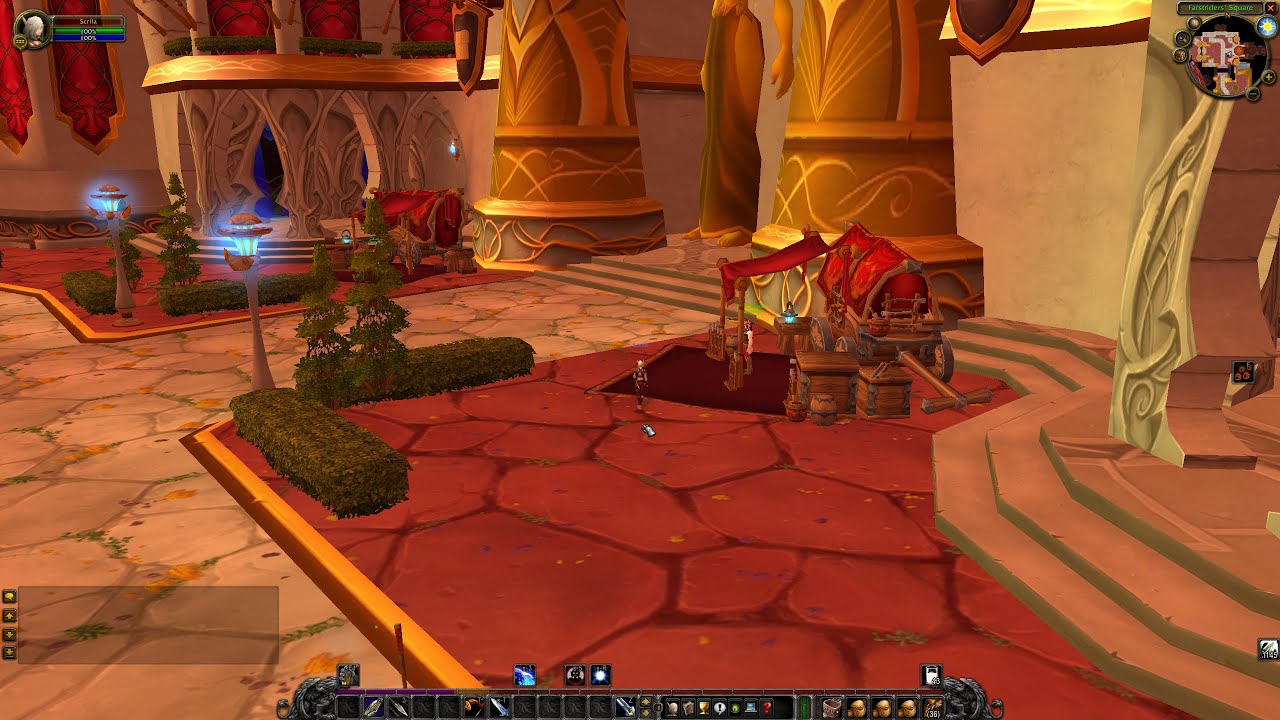 Where to train Two-Handed Swords skill in Silvermoon, WoW TBC
