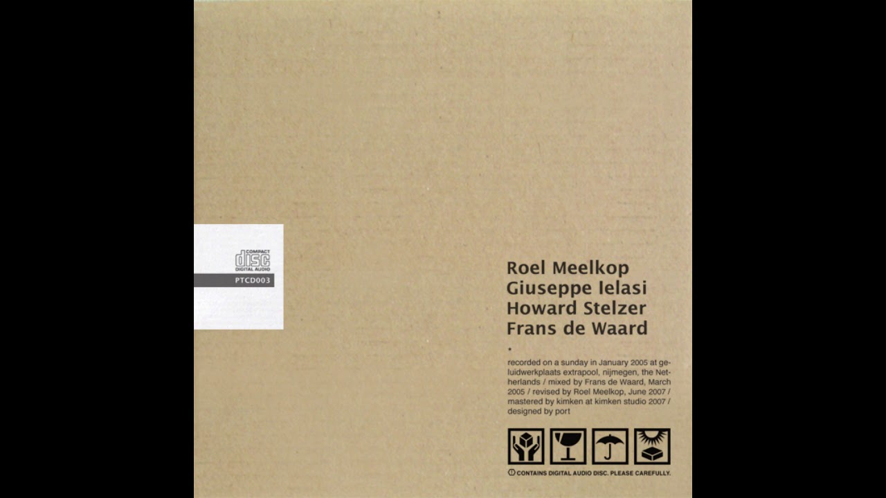 Roel Meelkop, Giuseppe Ielasi, Howard Stelzer, Frans de Waard ‎- Zondag