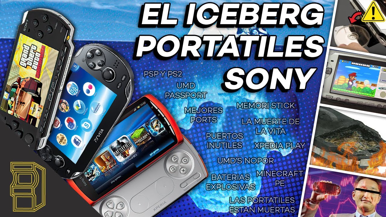 EL ICEBERG DE LAS PORTÁTILES DE SONY