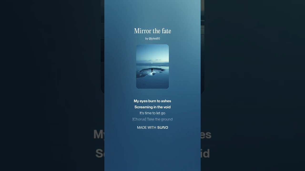 In Cerulean - Mirror the fate