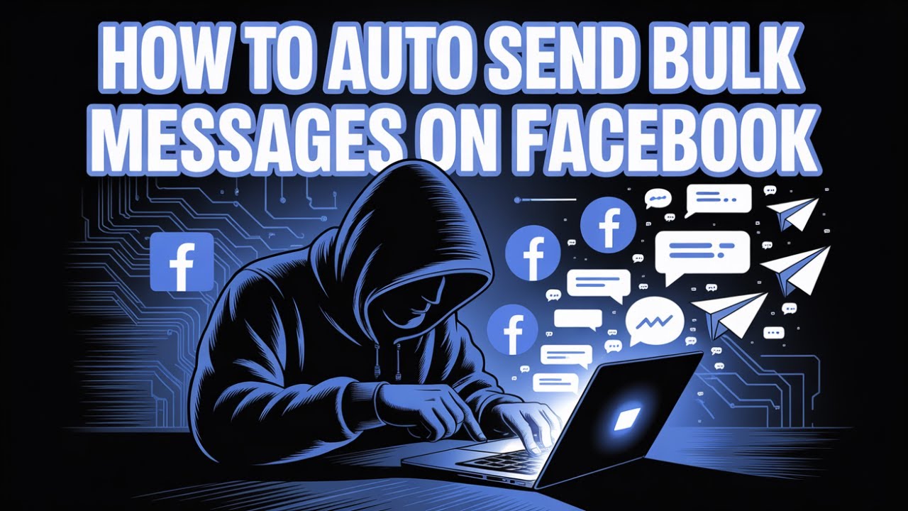 How To Auto Send Messages On Facebook | Send Mass Messages On Facebook messenger
