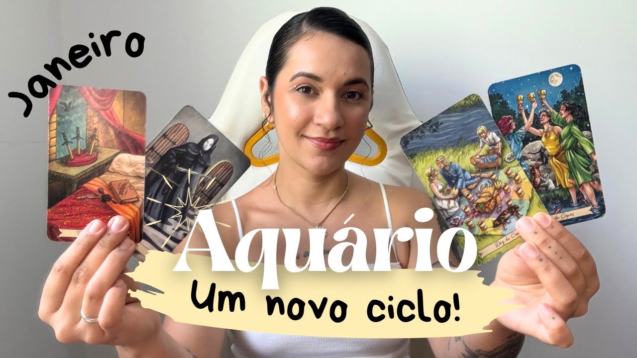 ♒️ Aquário Janeiro - Siga em frente, o melhor está por vir! 
