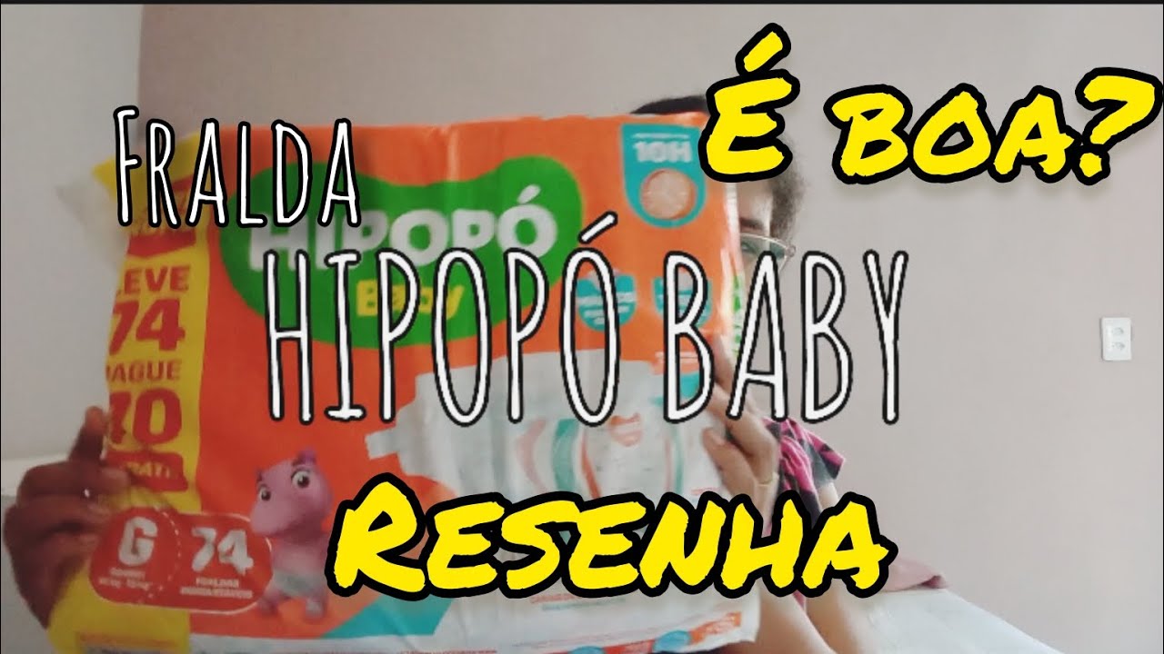 FRALDA HIPOPÓ BABY É BOA? Contei tudo 