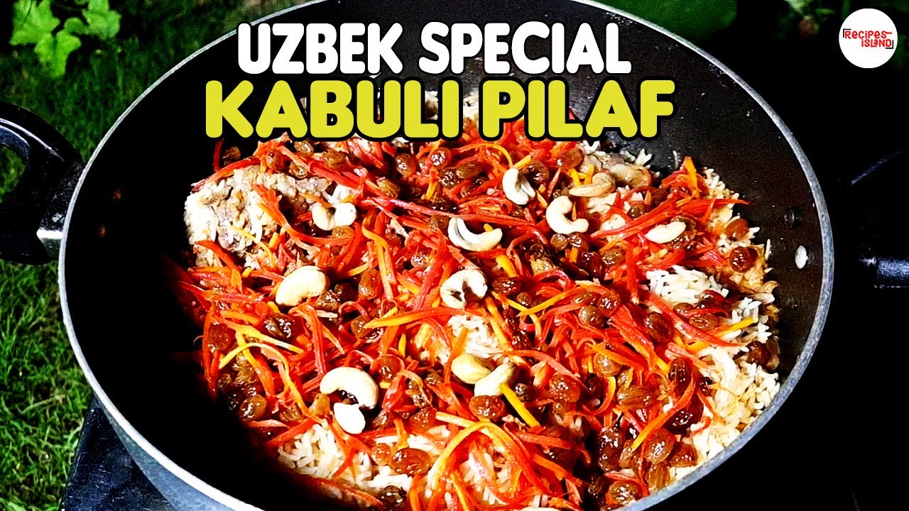 kabuli Pilaf || Uzbek Pulao Recipe by Recipes island